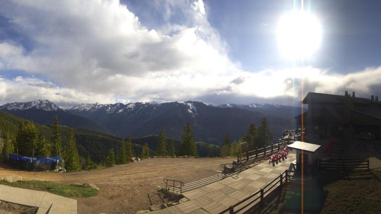 Webcam Aspen Mountain: Panoramic Aspen mountain