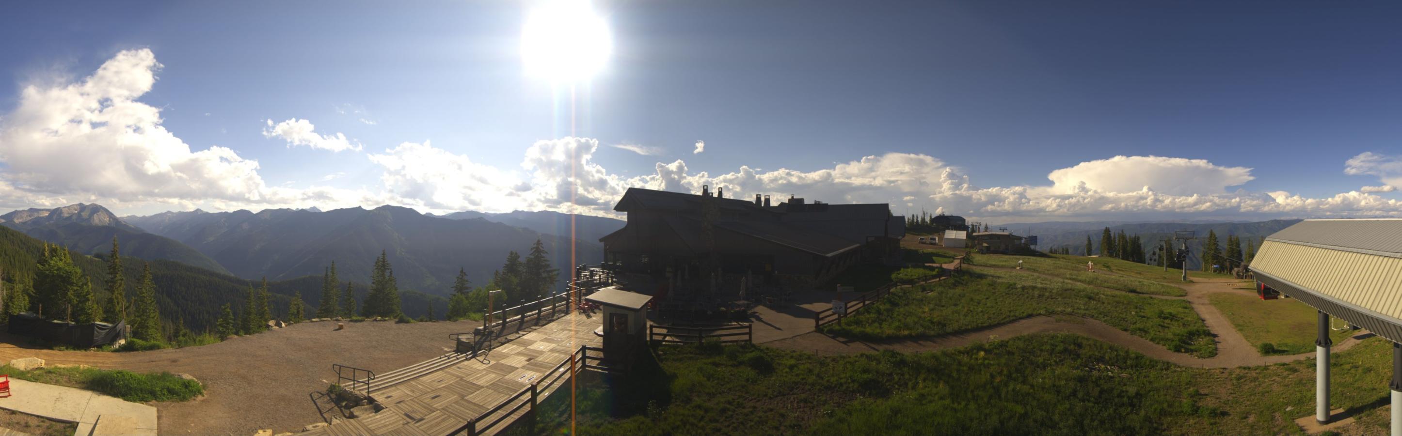 Webcam Aspen Mountain: Panoramic Aspen mountain