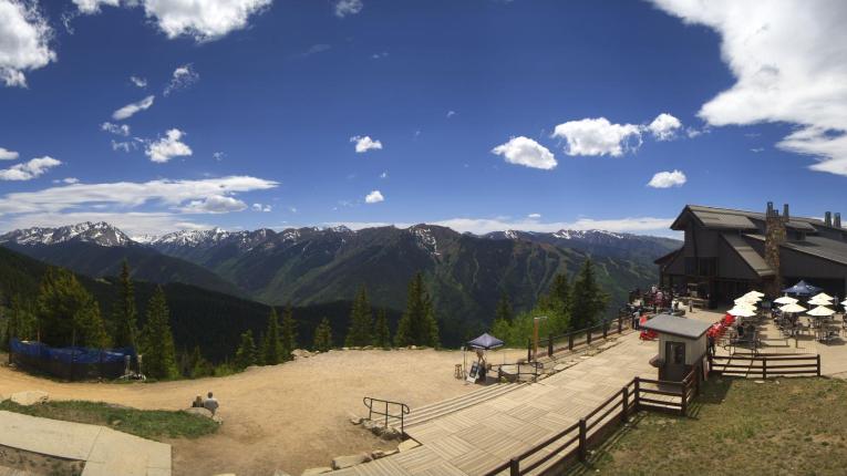 Webcam Aspen Mountain: Panoramic Aspen mountain