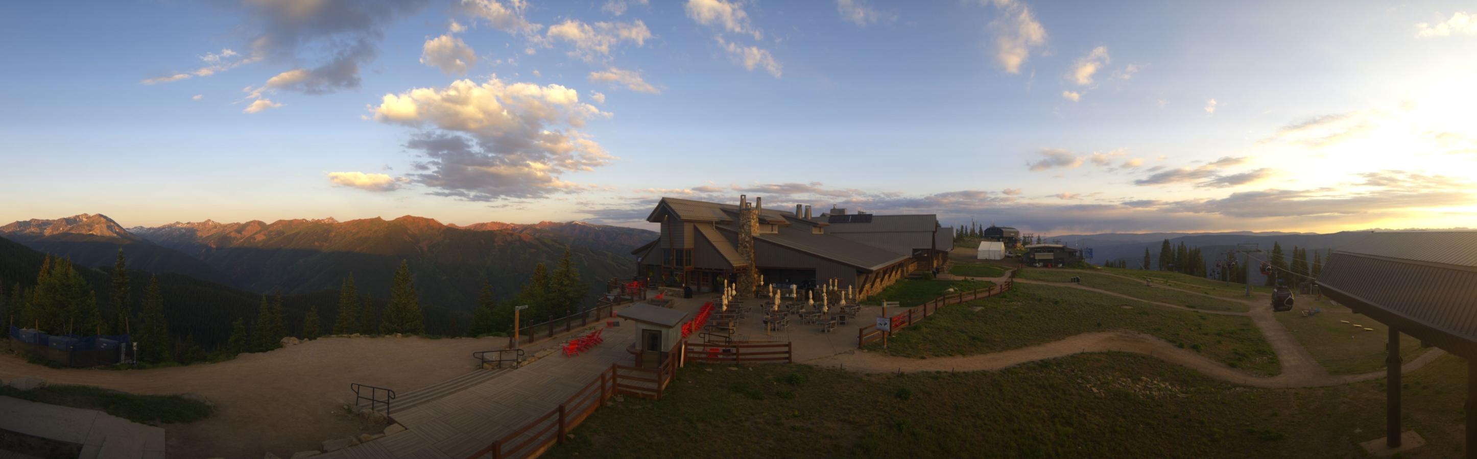 Webcam Aspen Mountain: Panoramic Aspen mountain