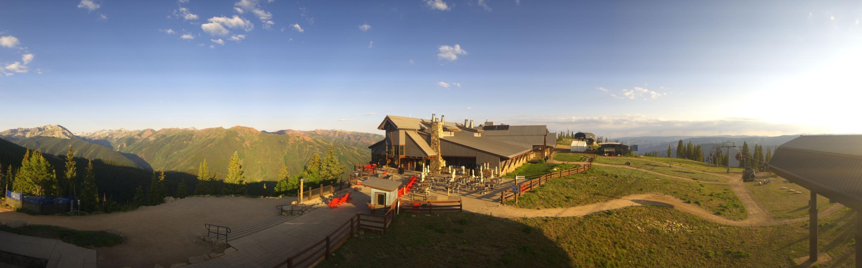 Webcam Aspen Mountain: Panoramic Aspen mountain