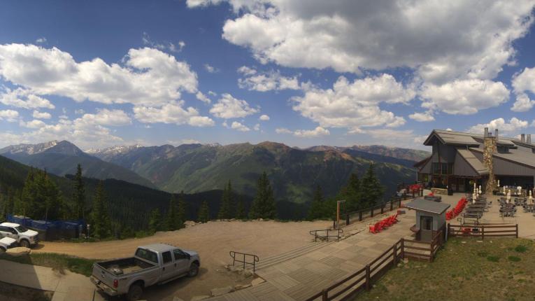 Webcam Aspen Mountain: Panoramic Aspen mountain