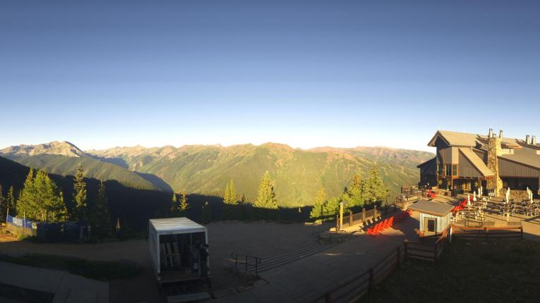 Webcam Aspen Mountain: Panoramic Aspen mountain