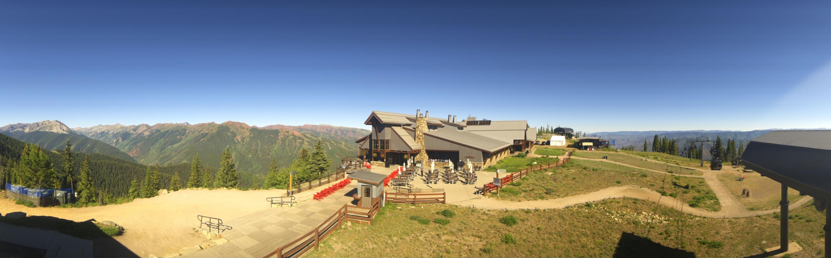 Webcam Aspen Mountain: Panoramic Aspen mountain