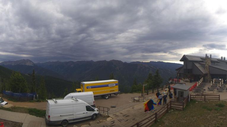 Webcam Aspen Mountain: Panoramic Aspen mountain