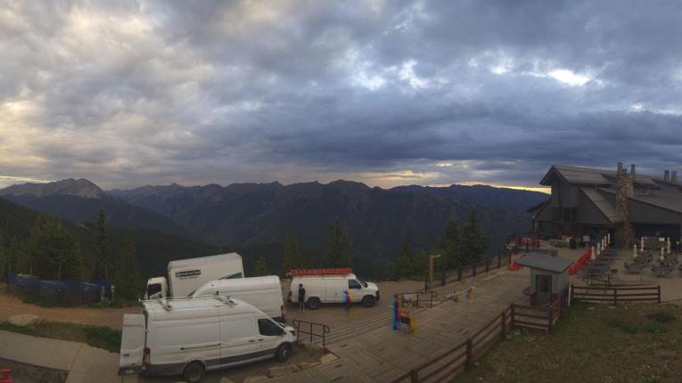 Webcam Aspen Mountain: Panoramic Aspen mountain