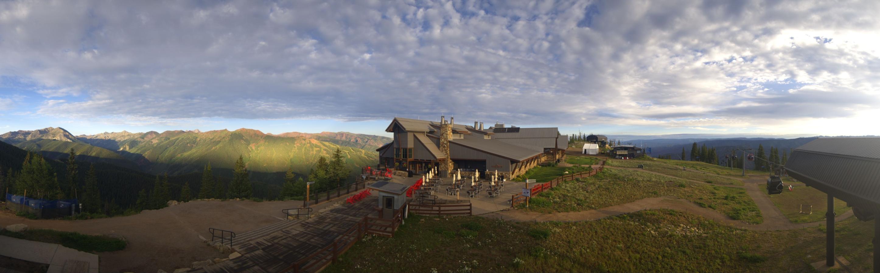 Webcam Aspen Mountain: Panoramic Aspen mountain