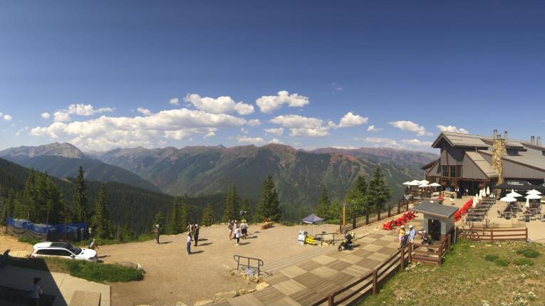 Webcam Aspen Mountain: Panoramic Aspen mountain