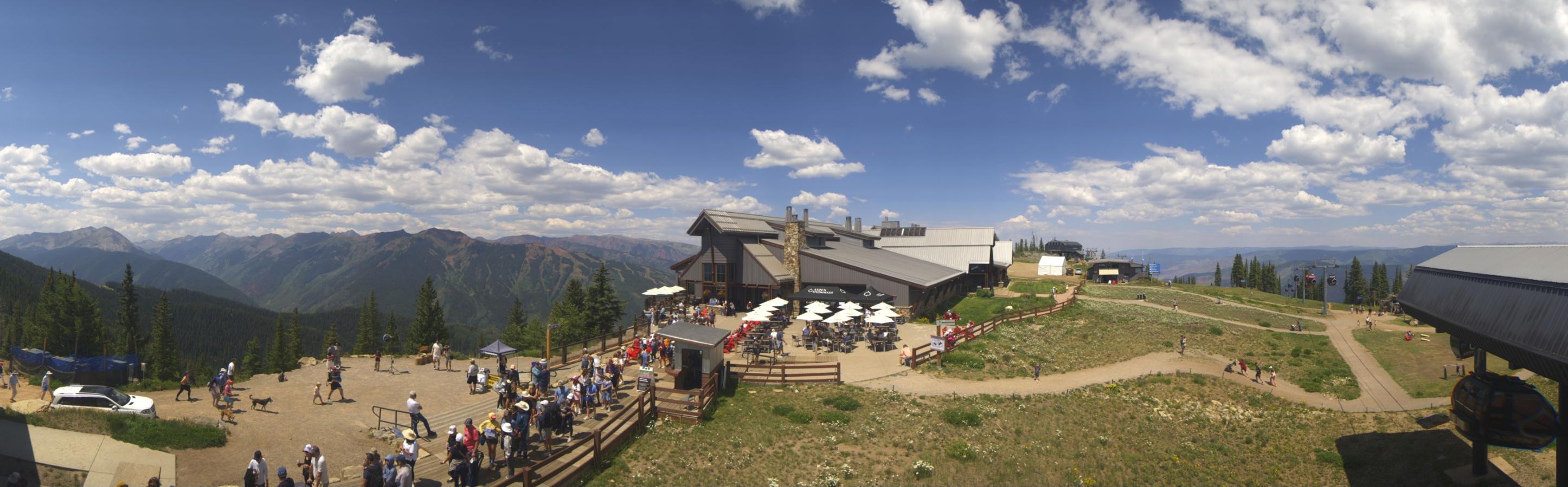Webcam Aspen Mountain: Panoramic Aspen mountain