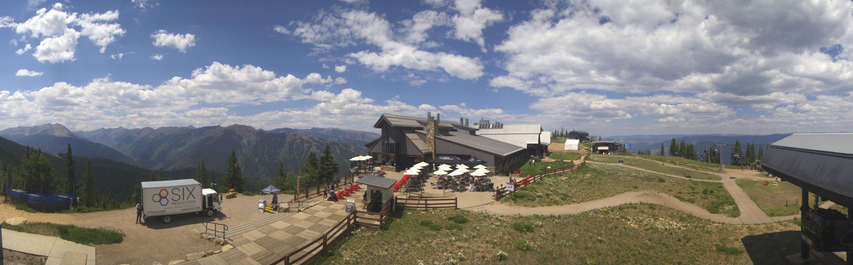 Webcam Aspen Mountain: Panoramic Aspen mountain
