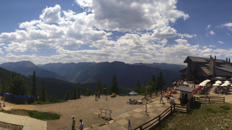 Webcam Aspen Mountain: Panoramic Aspen mountain