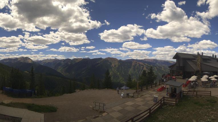 Webcam Aspen Mountain: Panoramic Aspen mountain