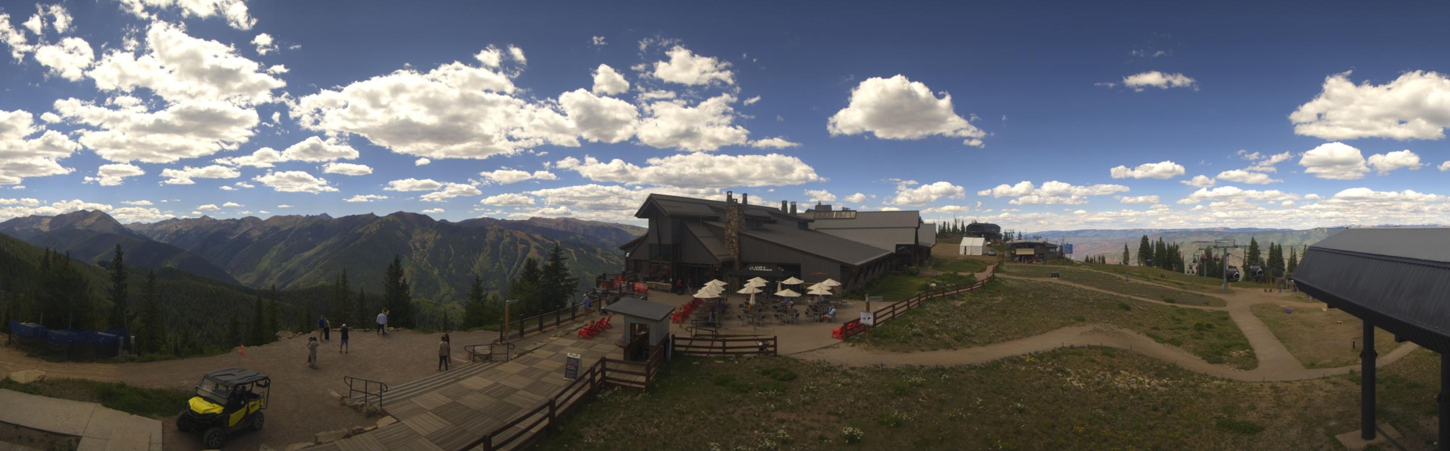 Webcam Aspen Mountain: Panoramic Aspen mountain