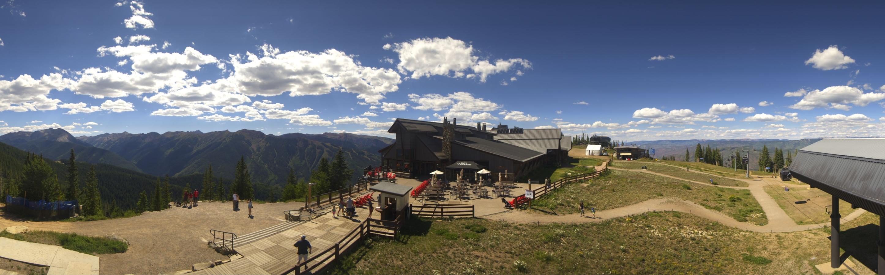 Webcam Aspen Mountain: Panoramic Aspen mountain