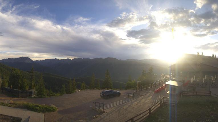 Webcam Aspen Mountain: Panoramic Aspen mountain