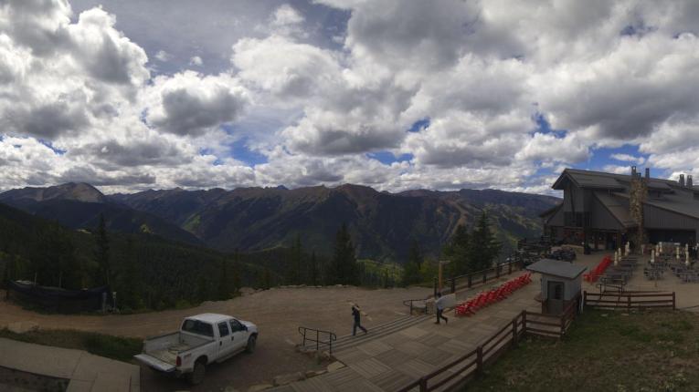 Webcam Aspen Mountain: Panoramic Aspen mountain