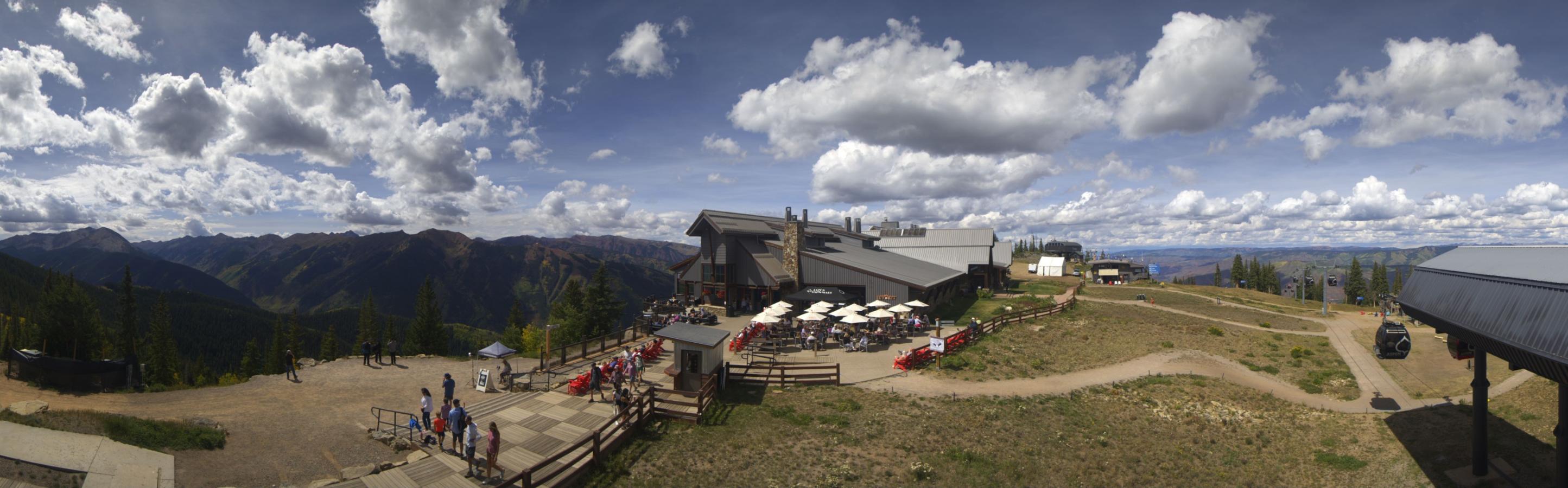 Webcam Aspen Mountain: Panoramic Aspen mountain