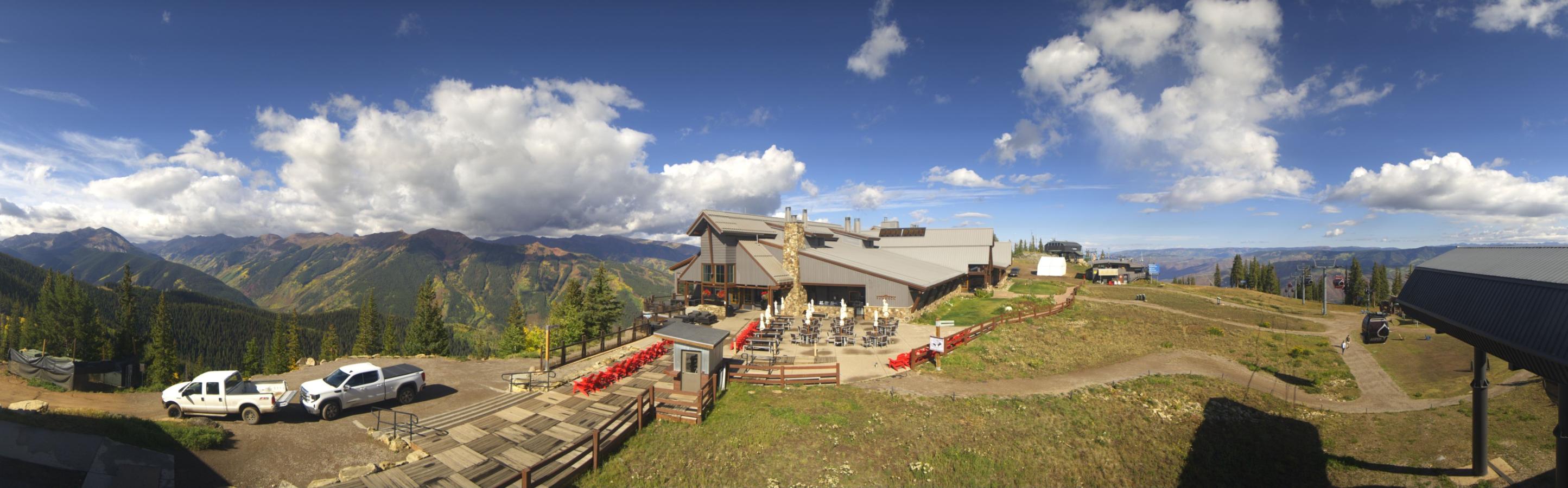 Webcam Aspen Mountain: Panoramic Aspen mountain