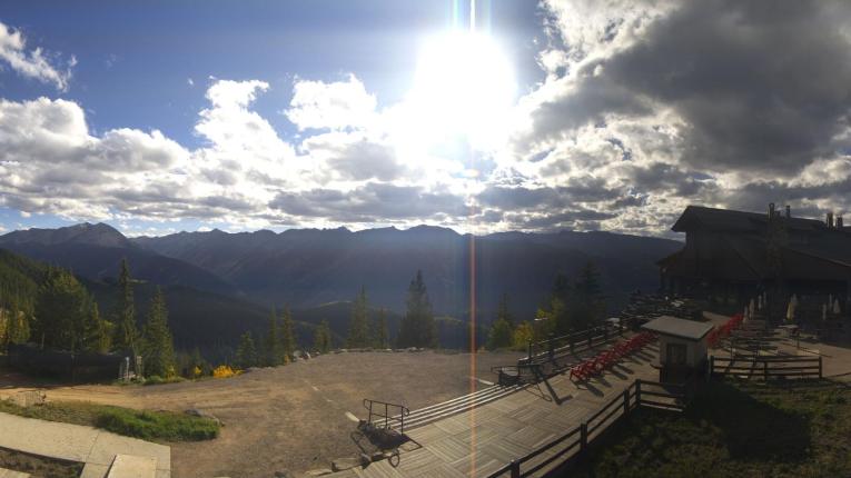 Webcam Aspen Mountain: Panoramic Aspen mountain
