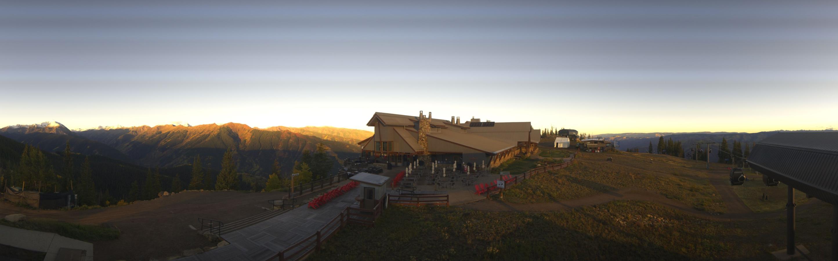 Webcam Aspen Mountain: Panoramic Aspen mountain