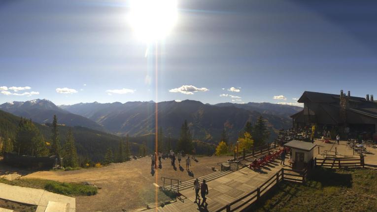 Webcam Aspen Mountain: Panoramic Aspen mountain