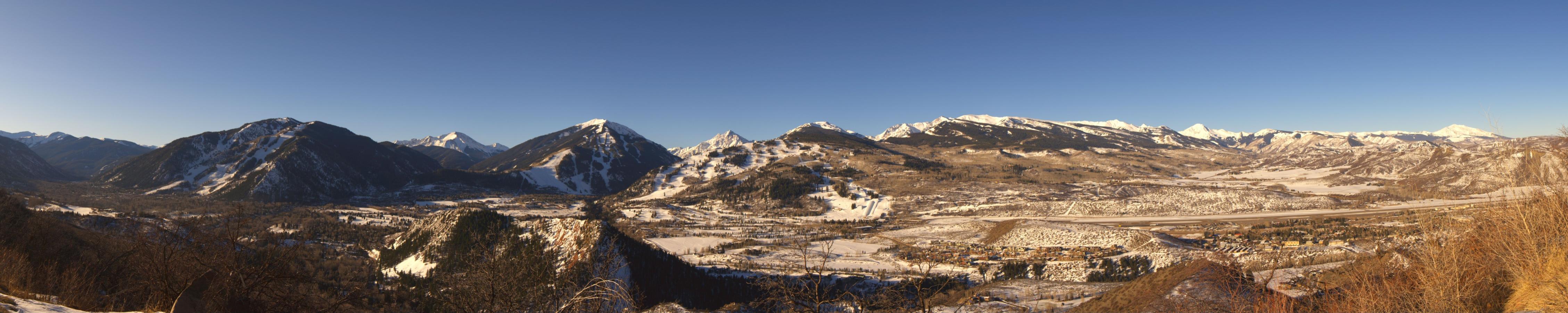 Webcam Aspen Mountain: Panoramic Power of four