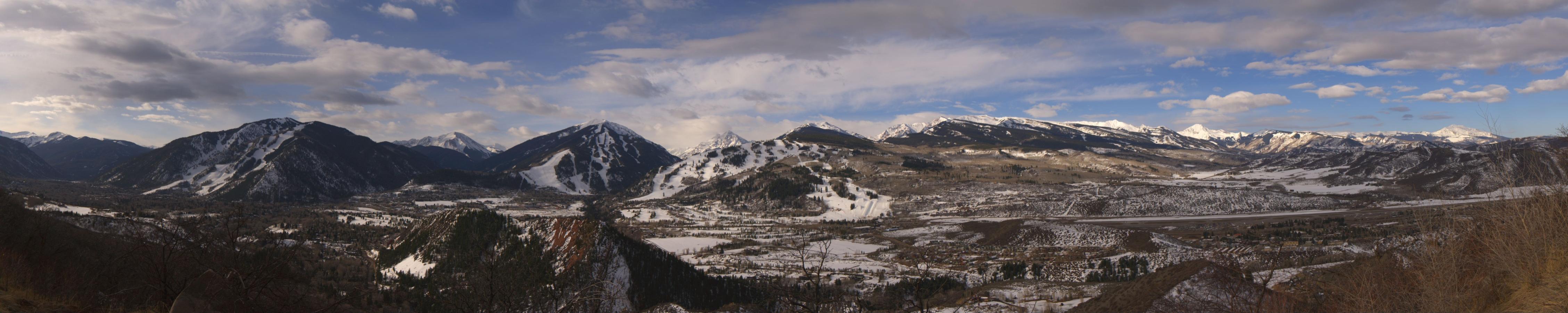 Webcam Aspen Mountain: Panoramic Power of four