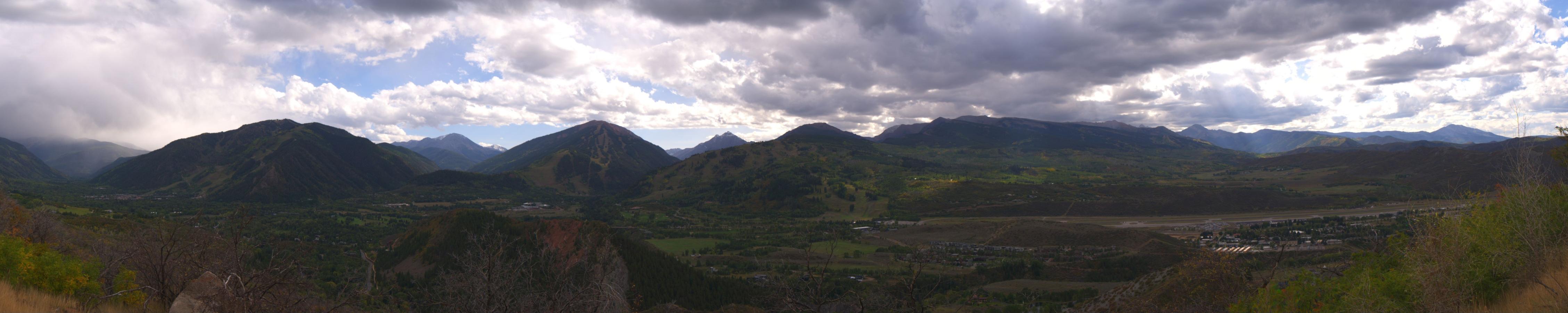 Webcam Aspen Mountain: Panoramic Power of four