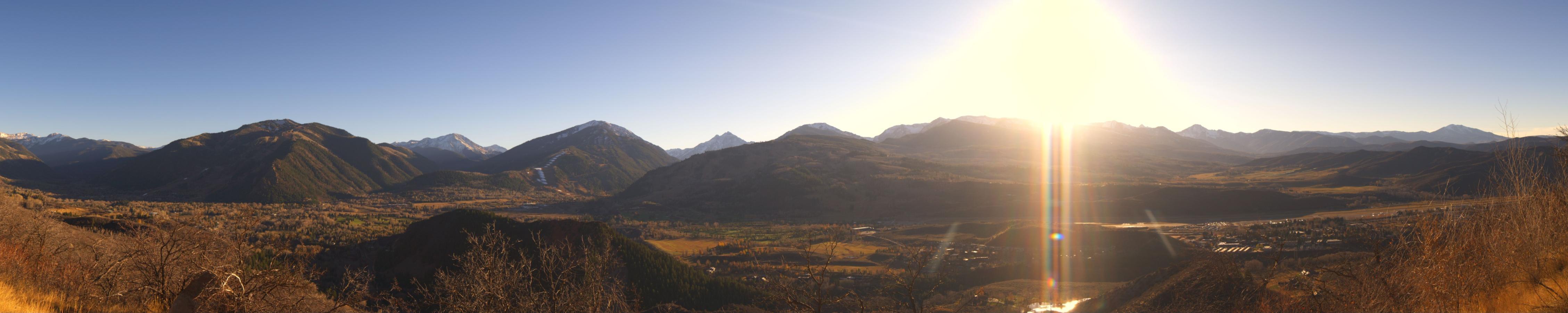 Webcam Aspen Mountain: Panoramic Power of four