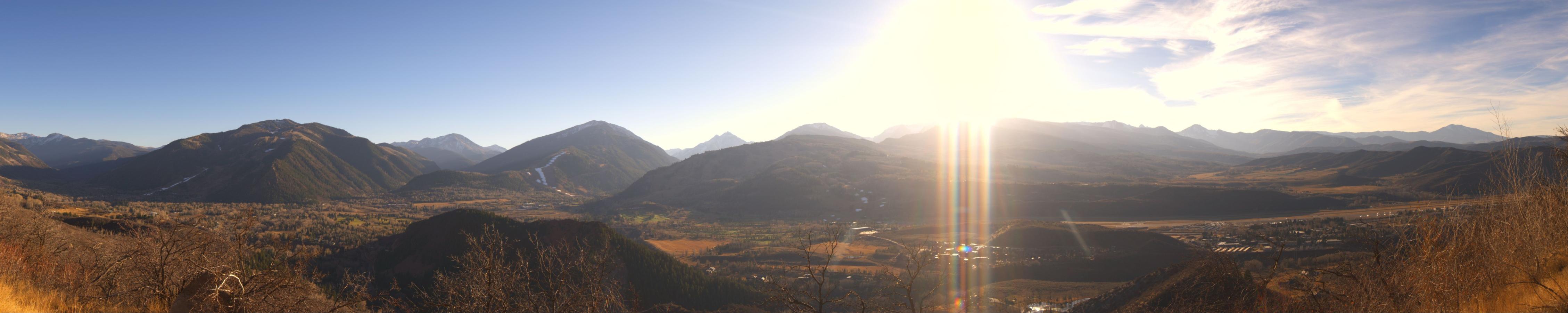 Webcam Aspen Mountain: Panoramic Power of four