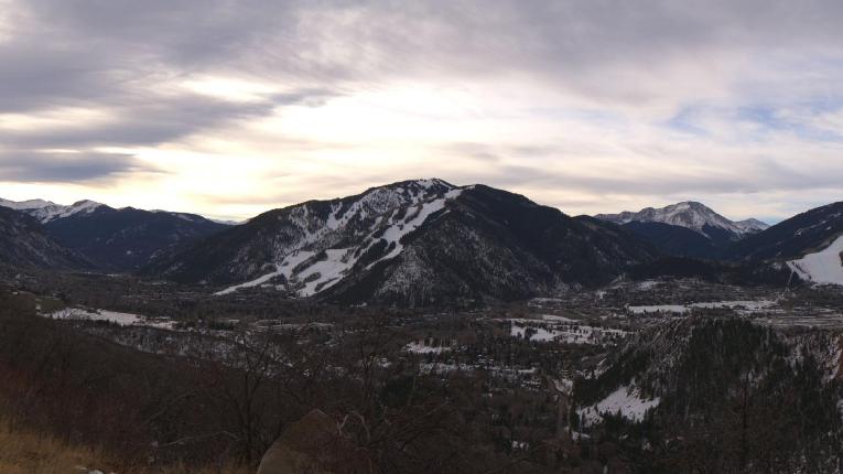 Webcam Aspen Mountain: Panoramic Power of four