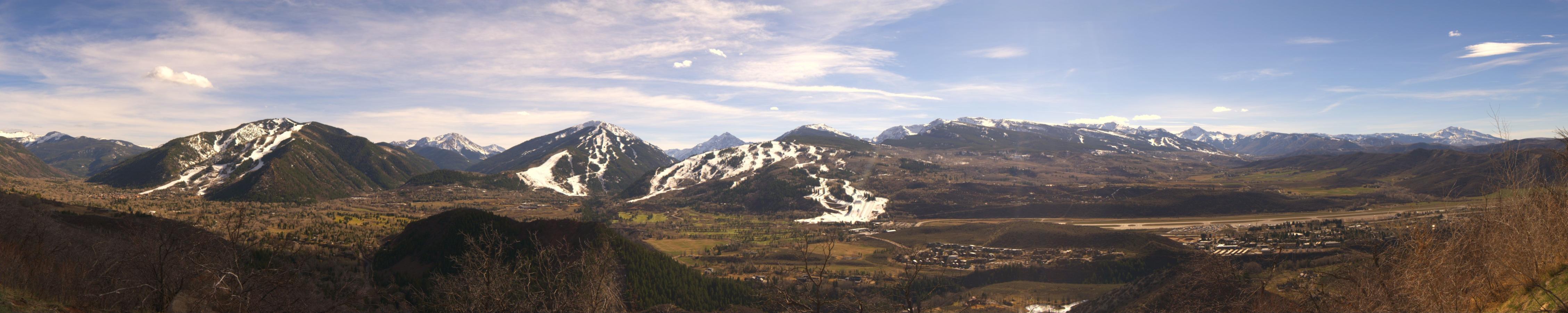 Webcam Aspen Mountain: Panoramic Power of four