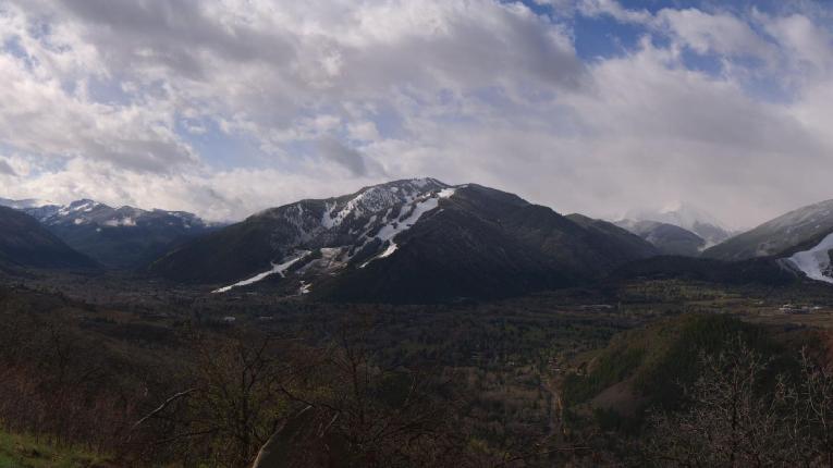 Webcam Aspen Mountain: Panoramic Power of four
