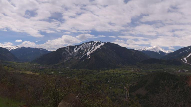 Webcam Aspen Mountain: Panoramic Power of four