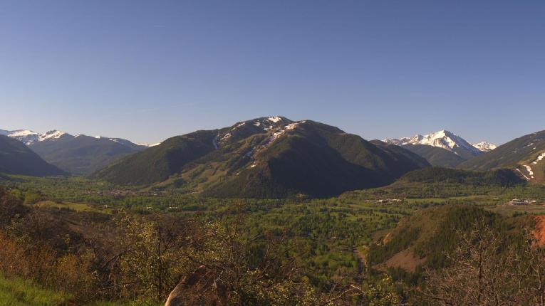 Webcam Aspen Mountain: Panoramic Power of four