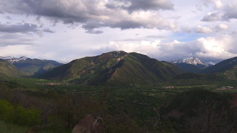 Webcam Aspen Mountain: Panoramic Power of four