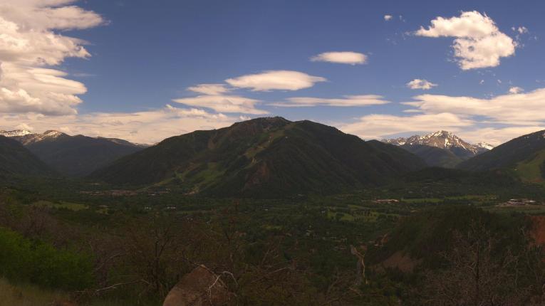 Webcam Aspen Mountain: Panoramic Power of four