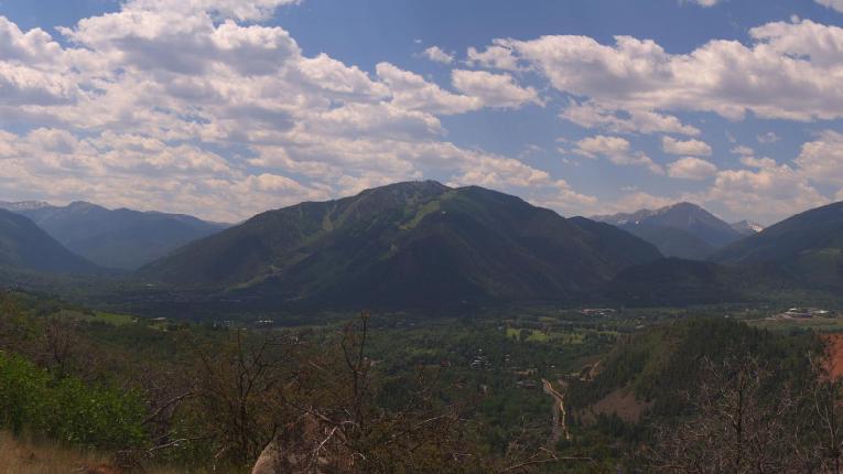 Webcam Aspen Mountain: Panoramic Power of four