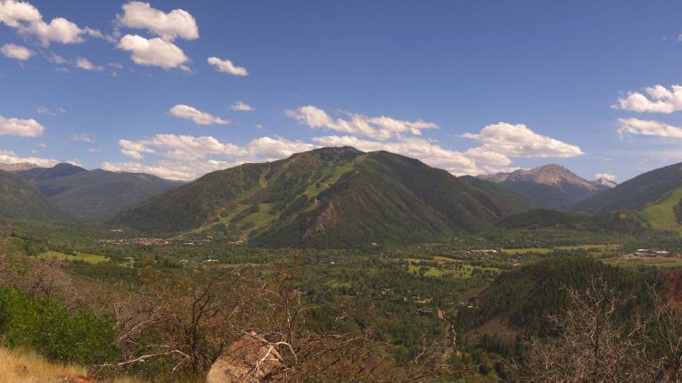 Webcam Aspen Mountain: Panoramic Power of four