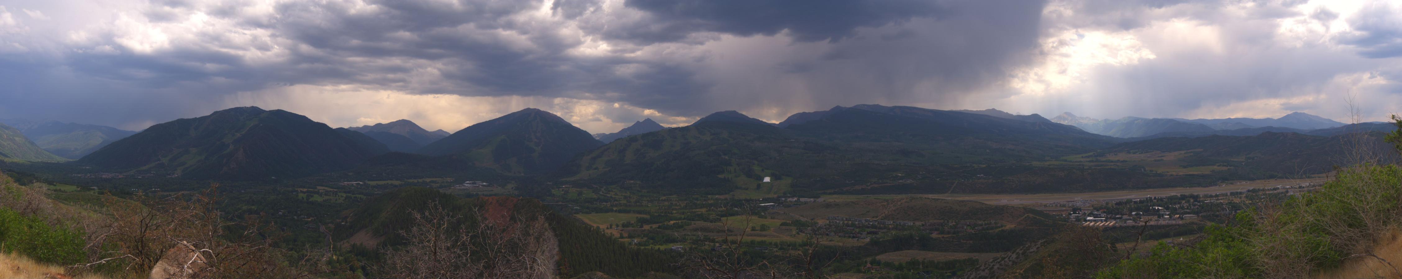 Webcam Aspen Mountain: Panoramic Power of four