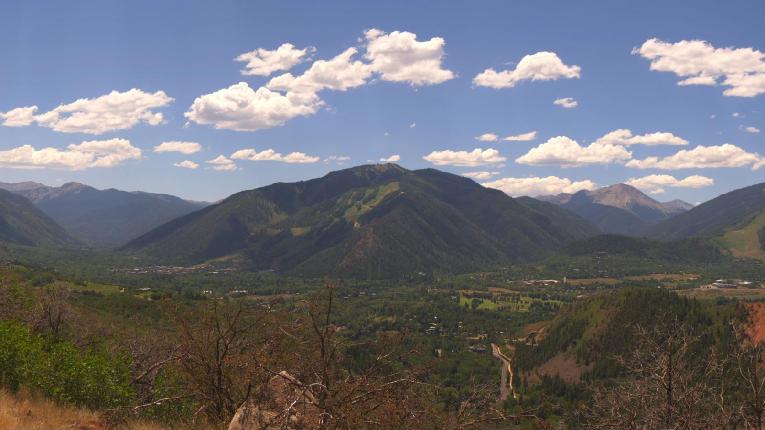 Webcam Aspen Mountain: Panoramic Power of four