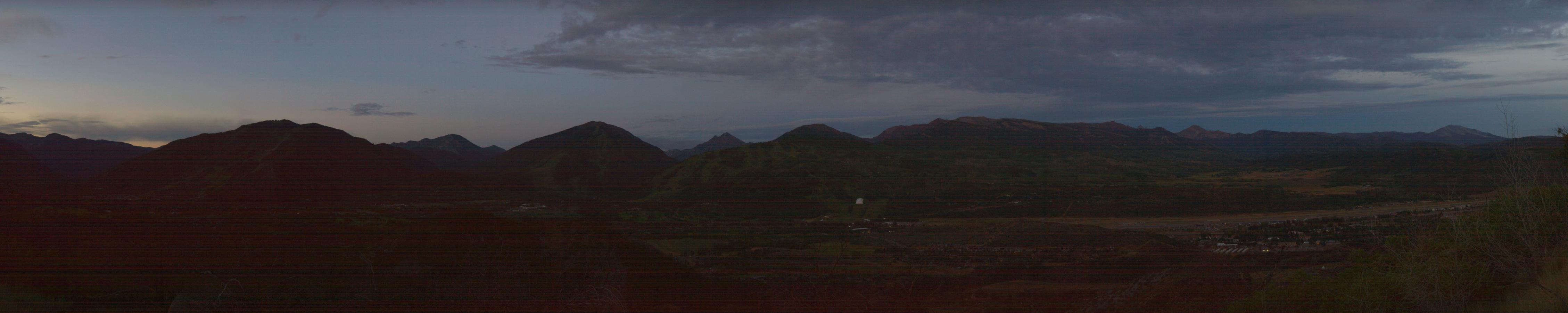 Webcam Aspen Mountain: Panoramic Power of four