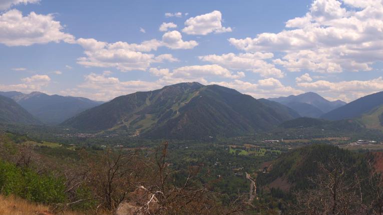 Webcam Aspen Mountain: Panoramic Power of four