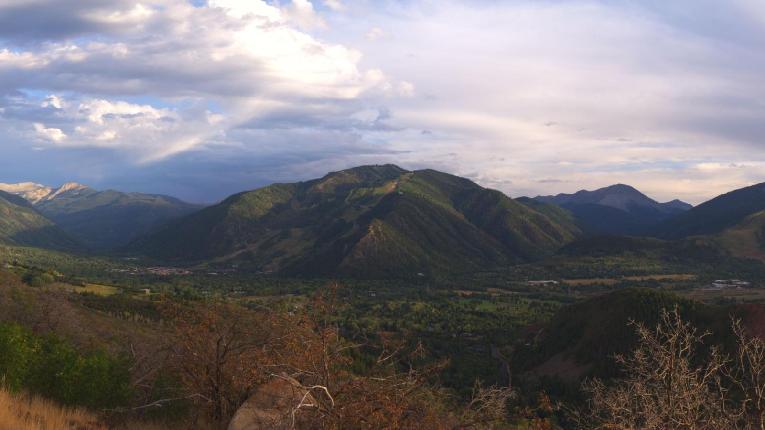 Webcam Aspen Mountain: Panoramic Power of four