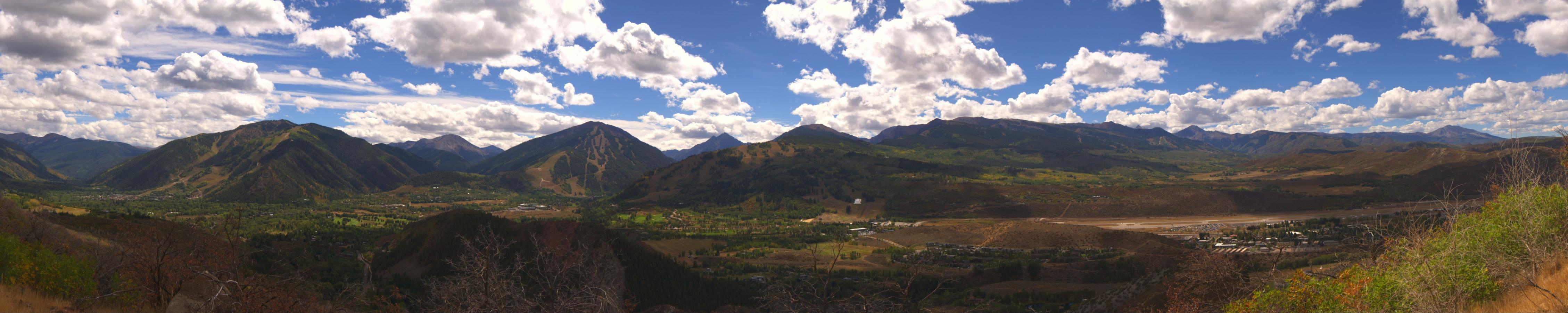 Webcam Aspen Mountain: Panoramic Power of four