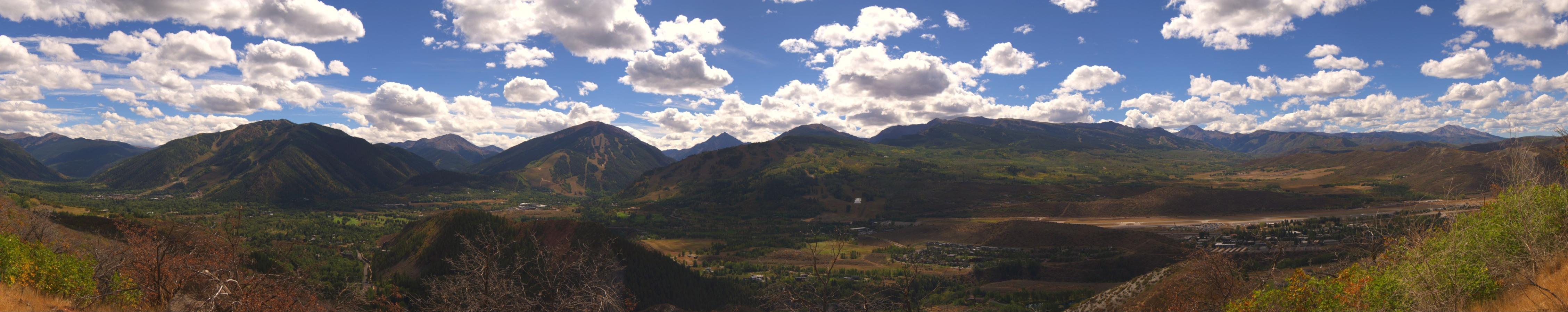Webcam Aspen Mountain: Panoramic Power of four