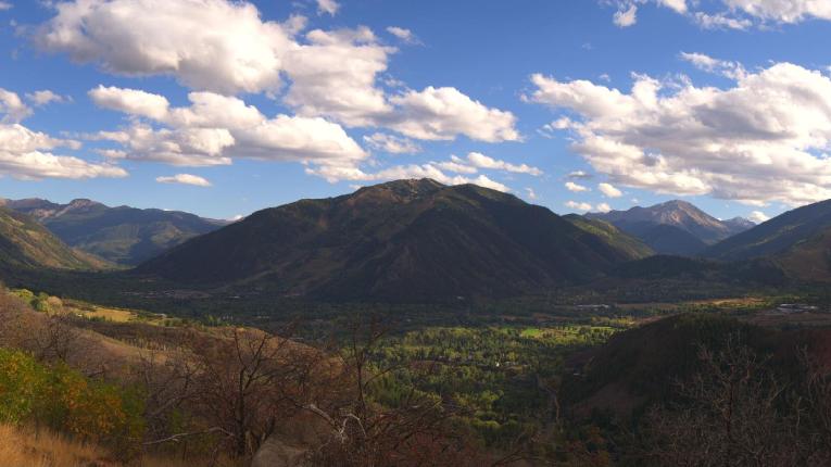 Webcam Aspen Mountain: Panoramic Power of four