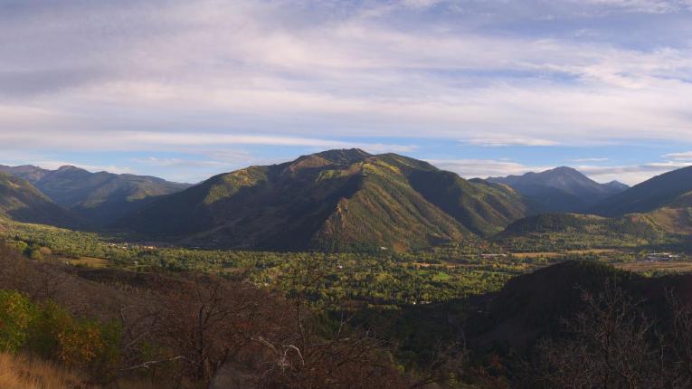 Webcam Aspen Mountain: Panoramic Power of four