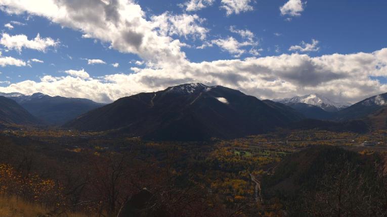 Webcam Aspen Mountain: Panoramic Power of four
