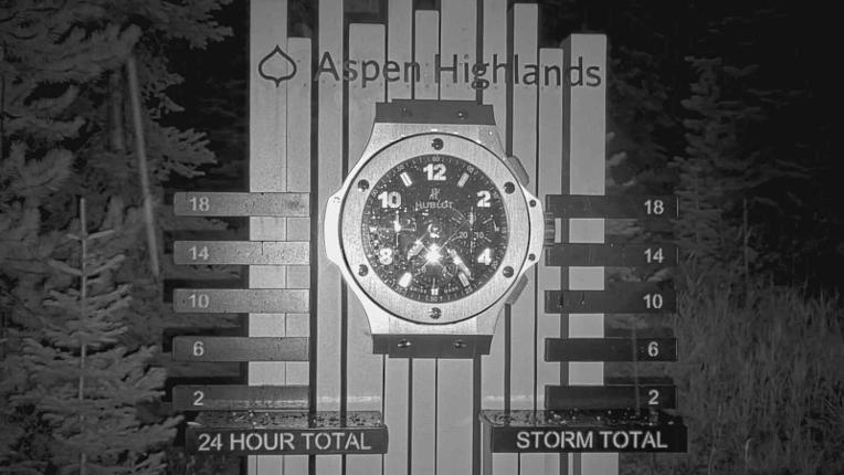 Webcam Aspen Mountain: Snow stake